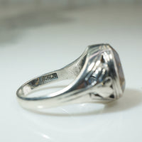 Flowy Sterling Kahlo Citrine Ring
