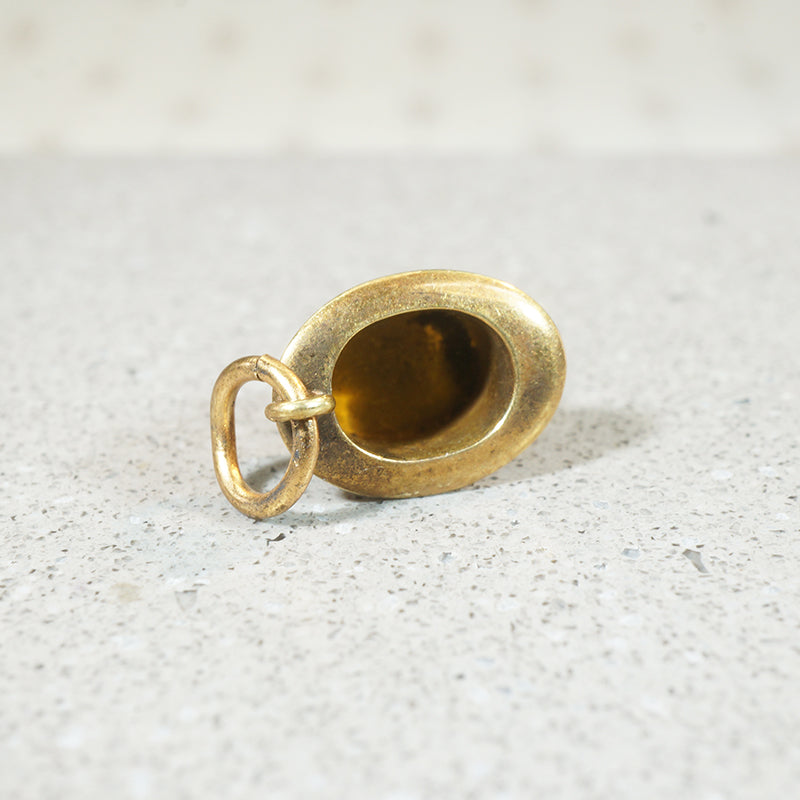Perfectly Dapper Top Hat Charm