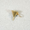 Petite Funnel Charm in 14k Gold