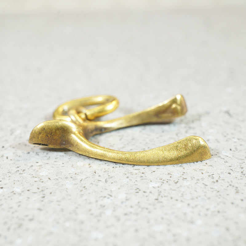 Make-a-Wish 14k Gold Wishbone Charm