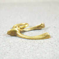 Make-a-Wish 14k Gold Wishbone Charm