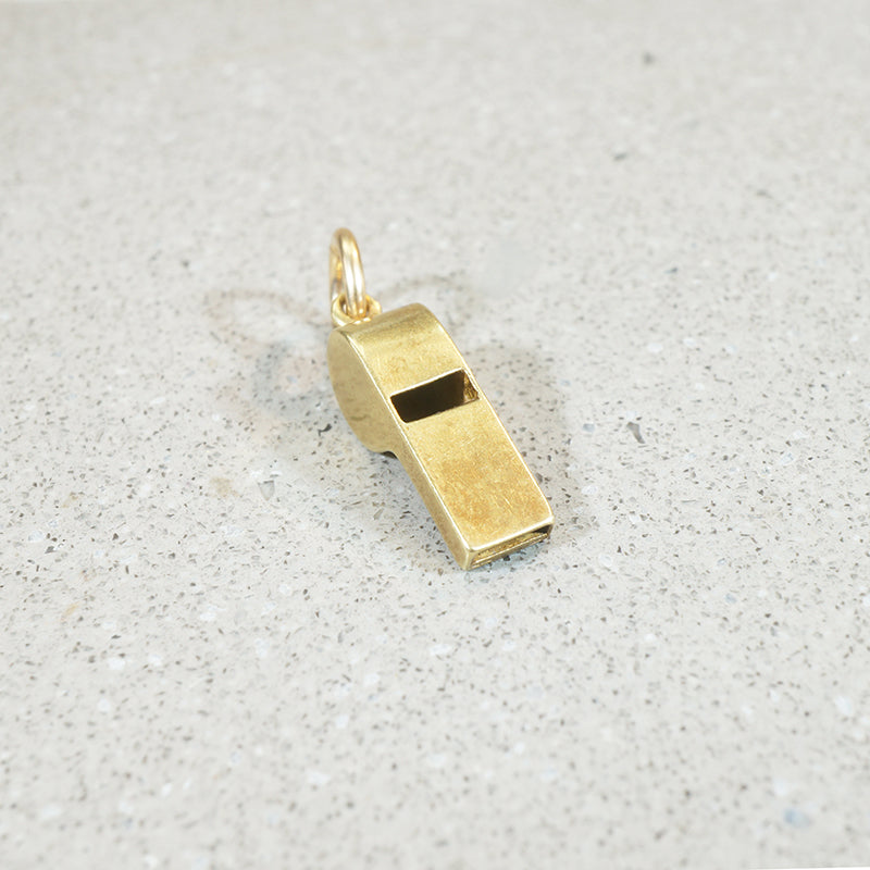 Wonderful Wee Whistle Gold Charm
