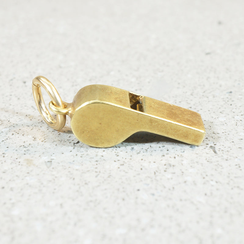 Wonderful Wee Whistle Gold Charm