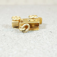 Tiny 14k Gold Ice Truck Charm