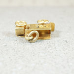 Tiny 14k Gold Ice Truck Charm