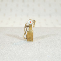 Nostalgic Vintage Gas Pump Charm