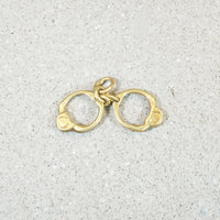 Who has the key? Gold Handcuff Charm