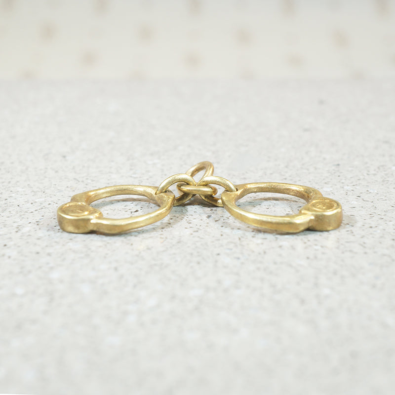 Who has the key? Gold Handcuff Charm