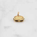 The Tiniest Tambourine in 14k Gold