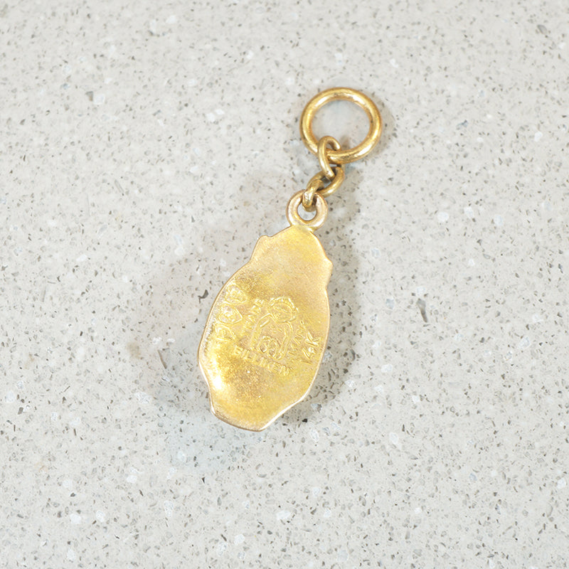 Billiken Vintage 14k Gold Charm