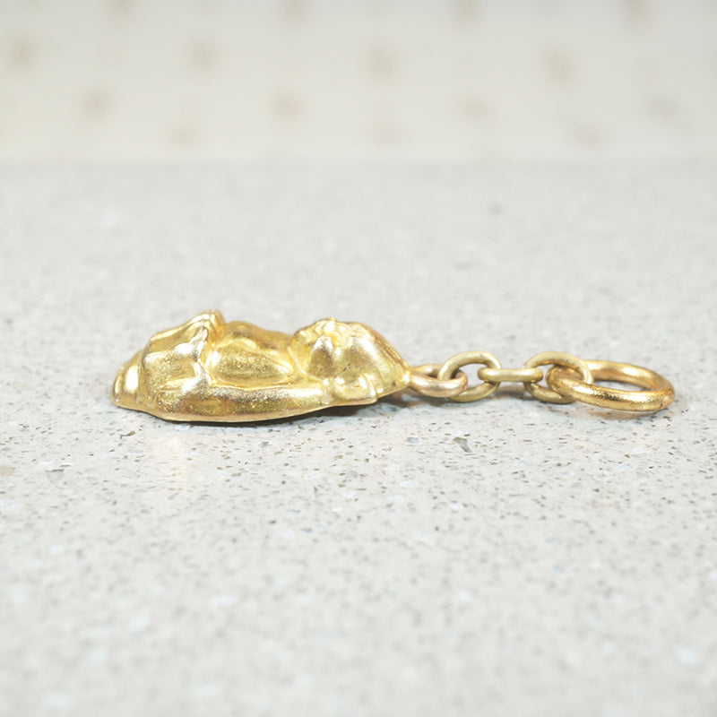 Billiken Vintage 14k Gold Charm