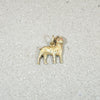 Boston Terrier Charm in 14k Gold
