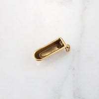 Gorgeous Gold Clawfoot Tub Charm