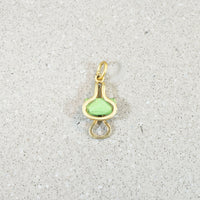 Vintage Enamel Money Clip Charm