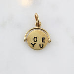 "I Love You" Spinner Charm