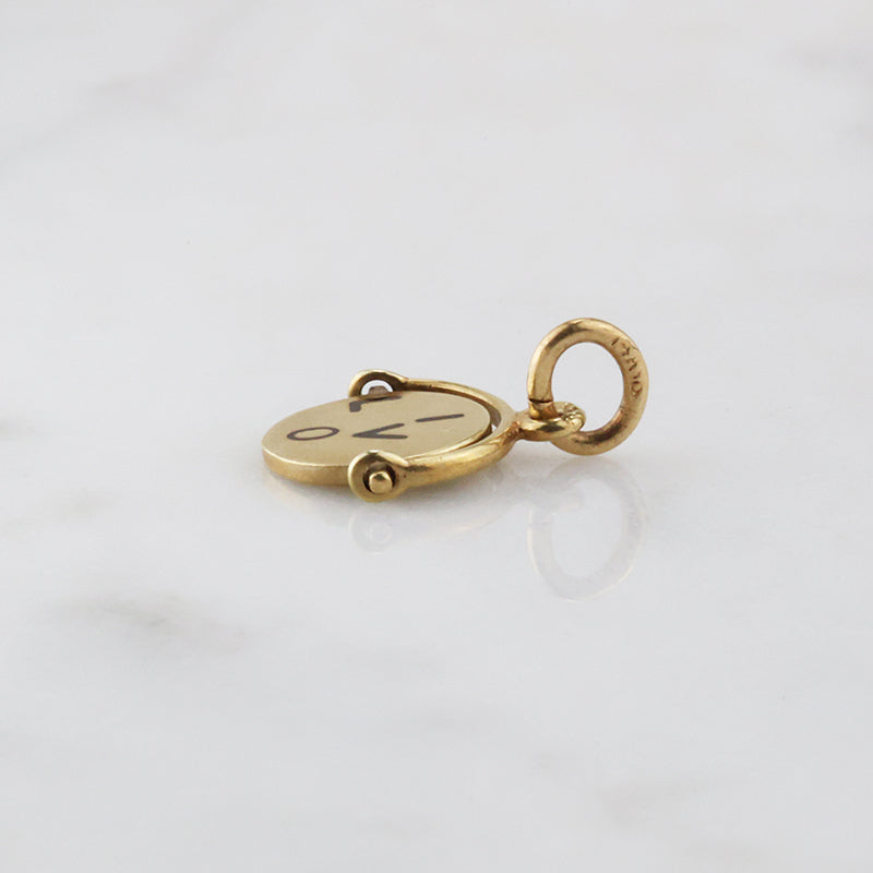 "I Love You" Spinner Charm