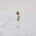 Candlestick Style Telephone Charm in 14k Gold