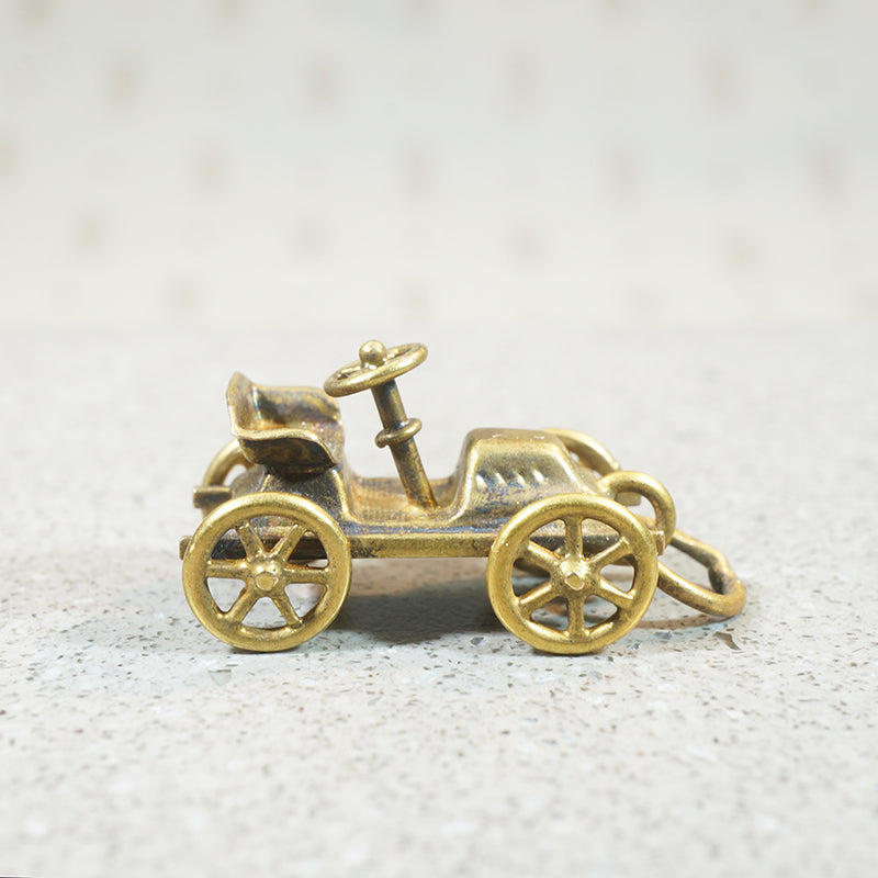 Fantastic 14k Gold Antique Car Charm