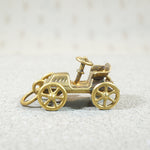 Fantastic 14k Gold Antique Car Charm