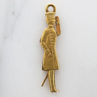 The Saluter 14k Gold Soldier Charm