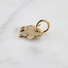 Sweet Little Scottie Dog Charm in 14k Gold