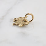 Sweet Little Scottie Dog Charm in 14k Gold