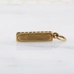 14k Gold Harmonica Charm