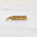 14k Gold Harmonica Charm