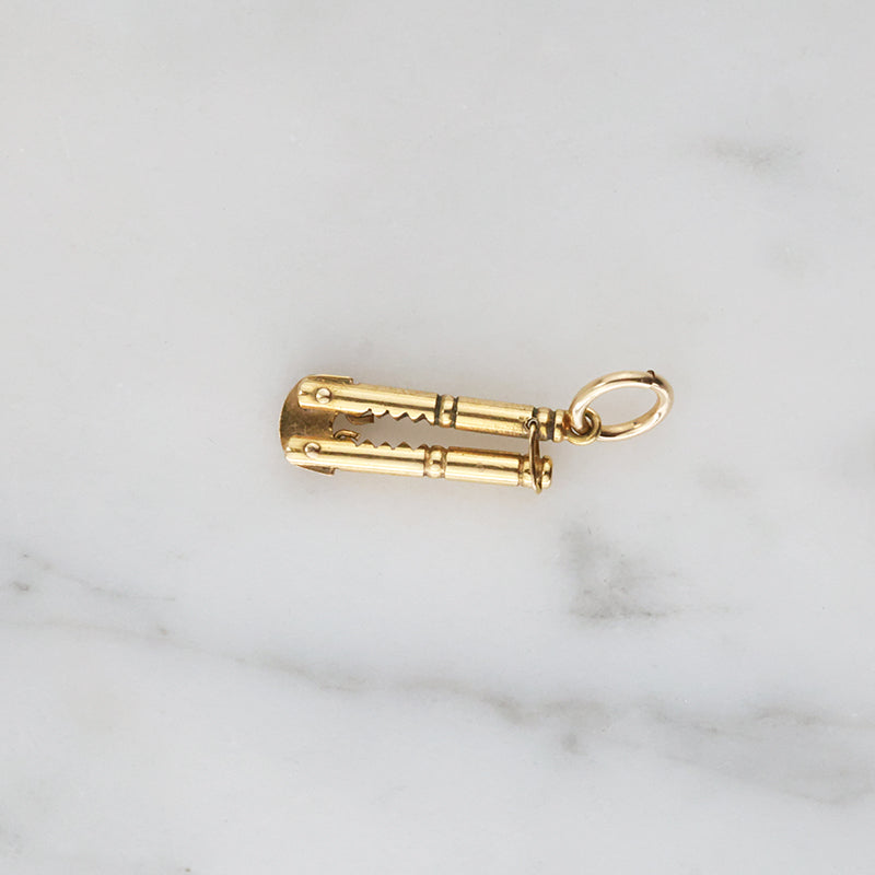 Petite Perfection Nutcracker Charm in 14k Gold