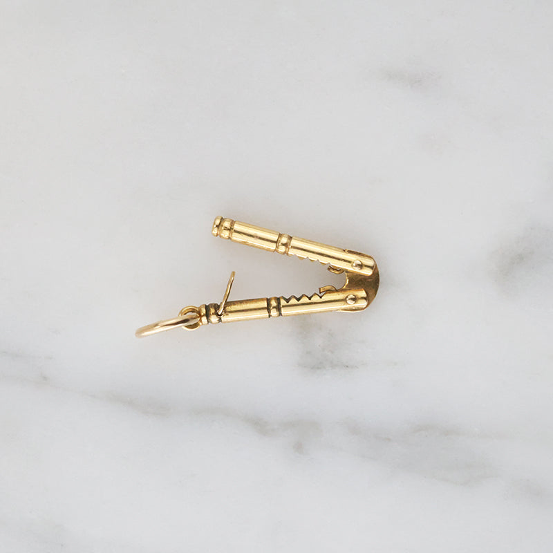 Petite Perfection Nutcracker Charm in 14k Gold