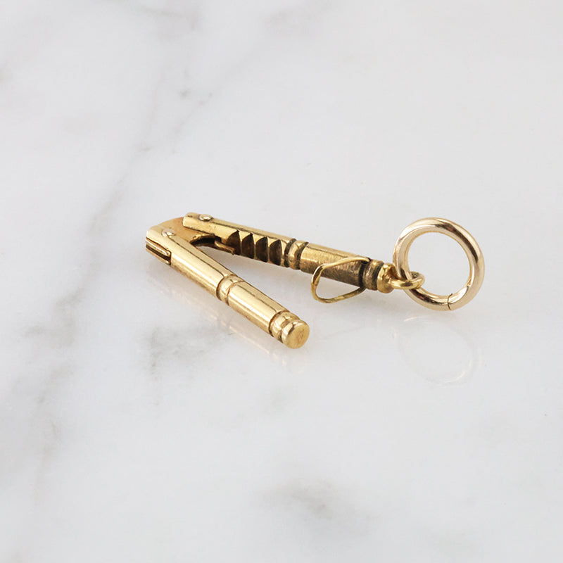 Petite Perfection Nutcracker Charm in 14k Gold