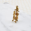 Sleeping Beauty's Spinning Wheel 14k Gold Charm