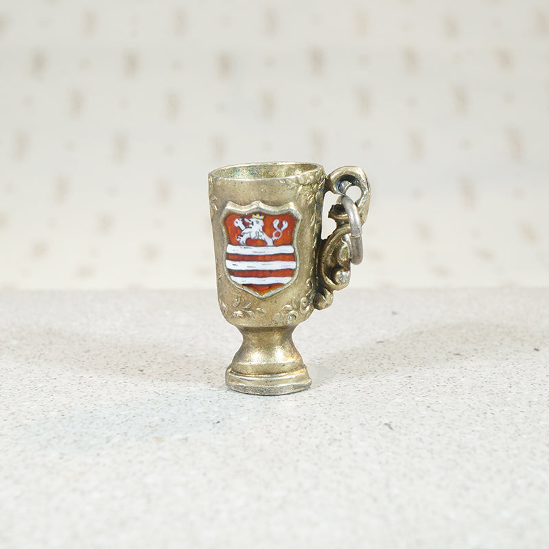 Little Sterling Silver Karlsbad Stein Charm