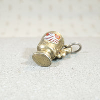 Little Sterling Silver Karlsbad Stein Charm