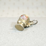 Little Sterling Silver Karlsbad Stein Charm