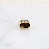 A Glimmering Gold Bell Lucky Charm