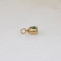A Glimmering Gold Bell Lucky Charm