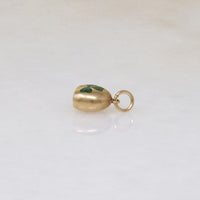 A Glimmering Gold Bell Lucky Charm