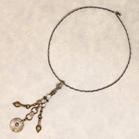 African Dangle Pendant on Torc by Ancient Influences