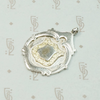 Engraved Gold on Silver 1915 English Medal Fob