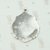 Engraved Gold on Silver 1915 English Medal Fob