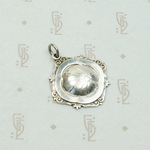 Sporty English Silver Football Medal
