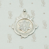 Engraved Edwardian English Silver Fob
