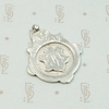 Engraved Edwardian English Silver Fob