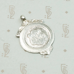 English Sterling Silver Shield "GRE" Medal Fob