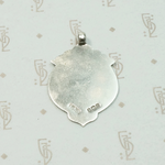 English Sterling Silver Shield "GRE" Medal Fob