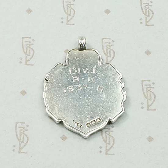 Ipswich & District Football League Enameled Fob