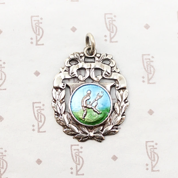 Score a Goal Vintage Football Medal