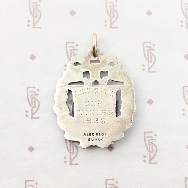 Score a Goal Vintage Football Medal