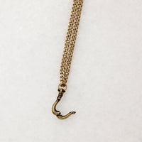 Gold Curb Chain with Best Locking Hook by Ancient Influences